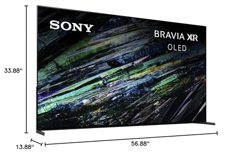 Sony XR65A95L BRAVIA XR A95L 65 inch QD-OLED 4K HDR Smart Google TV 2023 Bundle with Deco Gear 4K HDMI 2.0 Cable w/Pure Copper Conductors x2 & CPS Exclusive 50 Month Protection Pack (BEACH-CPS-504000)