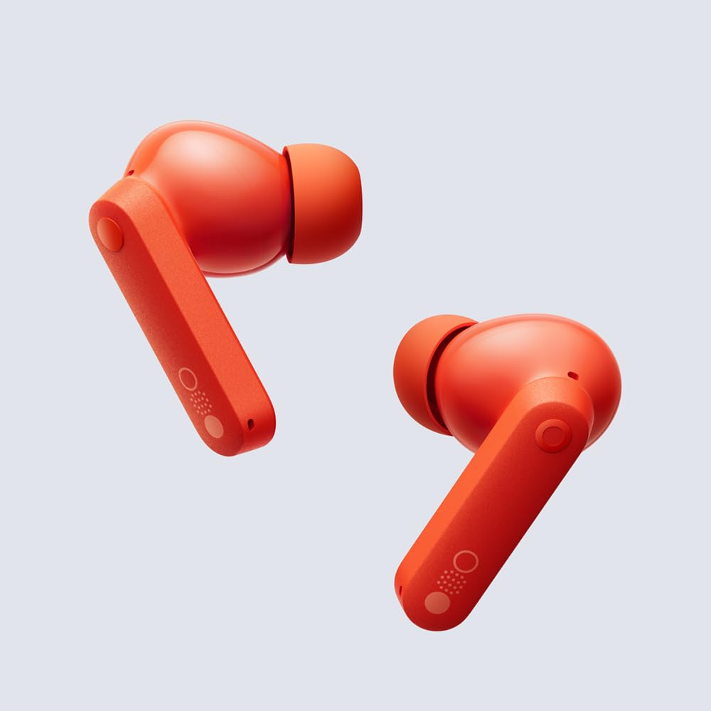 CMF Buds 2a Wireless Earbuds 2025 New Active Noise Cancelling 42dB Hybrid ANC Bluetooth Headphones, 12.4mm Dynamic Driver for Big Bass, 4 Mic Clear Calls, Sport Ear Buds for iPhone, Android, Dark Grey