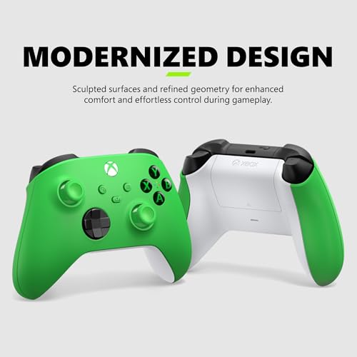 Xbox Wireless Gaming Controller (2025) – Carbon Black – Play on Xbox, Windows, Android, iOS, FireTV Sticks, Smart TVs, VR Headsets