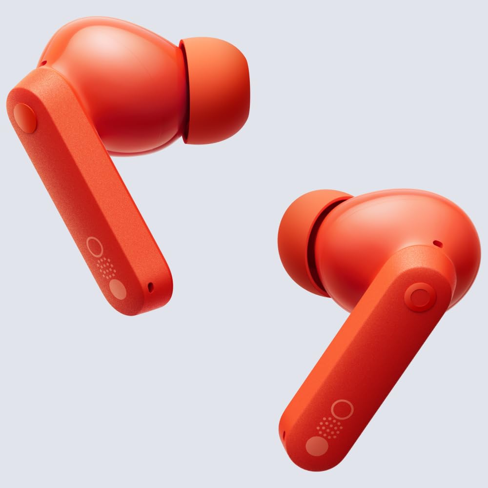 CMF Buds 2a Wireless Earbuds 2025 New Active Noise Cancelling 42dB Hybrid ANC Bluetooth Headphones, 12.4mm Dynamic Driver for Big Bass, 4 Mic Clear Calls, Sport Ear Buds for iPhone, Android, Dark Grey
