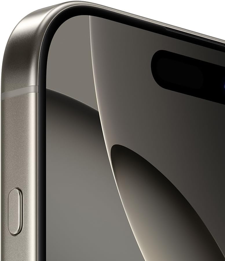 Apple iPhone 16 Pro Max, US Version, 256GB, Black Titanium - Unlocked (Renewed)