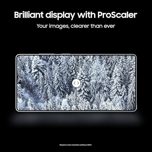 Samsung Galaxy S25 Edge Cell Phone, 256 GB AI Smartphone, Unlocked Android, Night Video, Fast Processor, ProScaler Display, All-Day Battery, 2025, US 1 Yr Manufacturer Warranty, Titanium Silver
