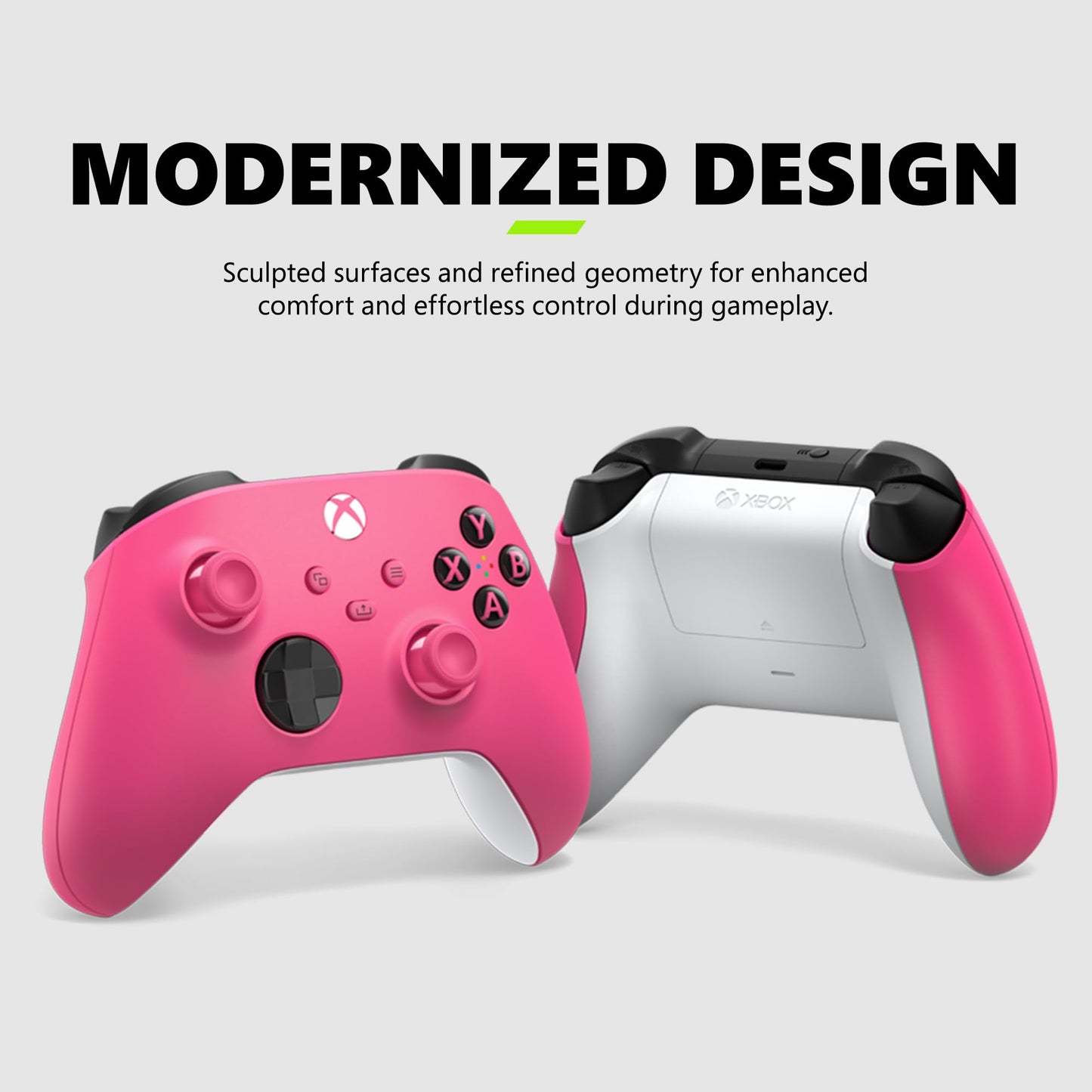 Xbox Wireless Gaming Controller (2025) – Carbon Black – Play on Xbox, Windows, Android, iOS, FireTV Sticks, Smart TVs, VR Headsets