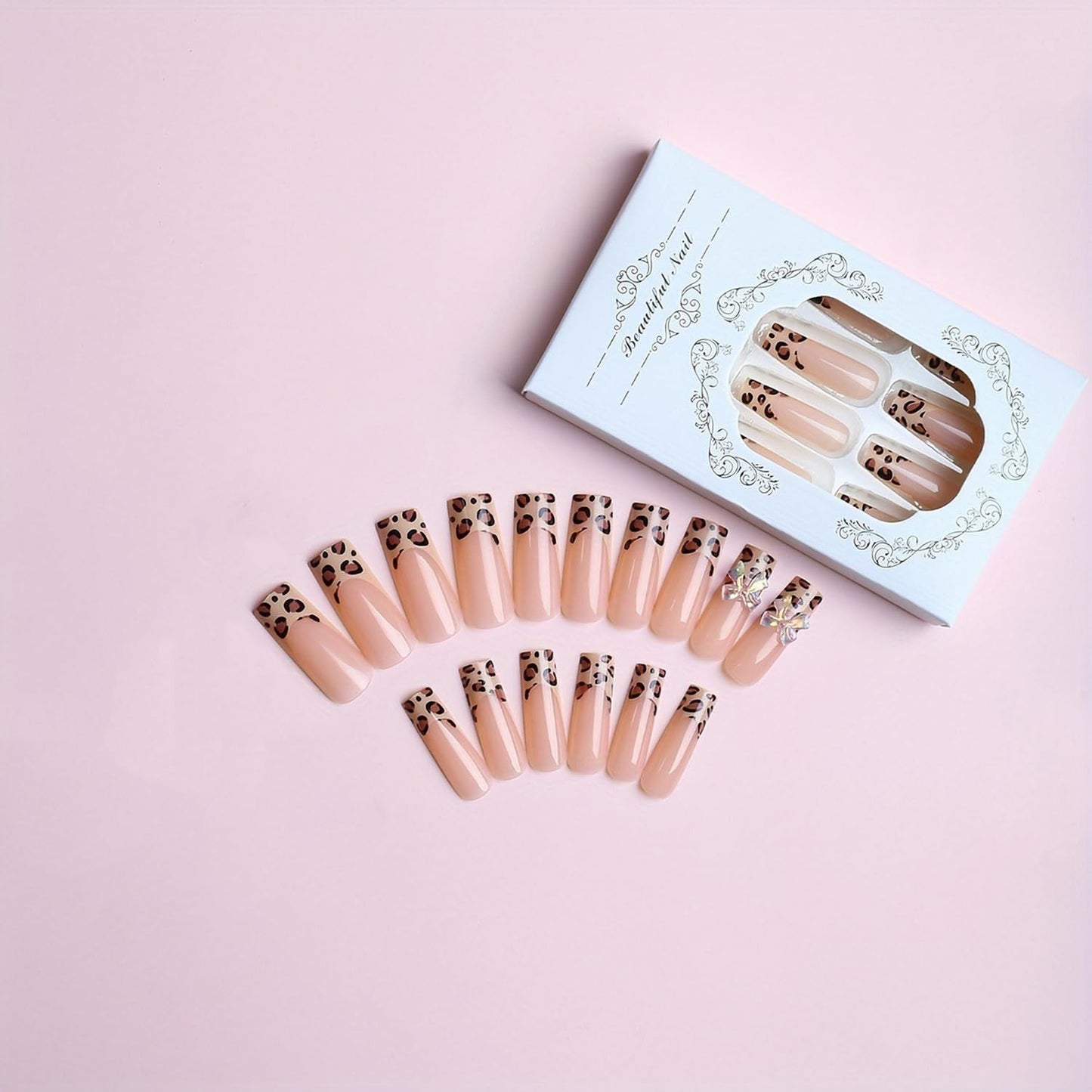 Short Almond Press on Nails Fall Fake Nails Sparkly False Nail with Gold Leaf Designs Autumn Wine Red Glossy Full Cover Acrylic Stick on Nail for Women Nail Art Decor 24 Pcs