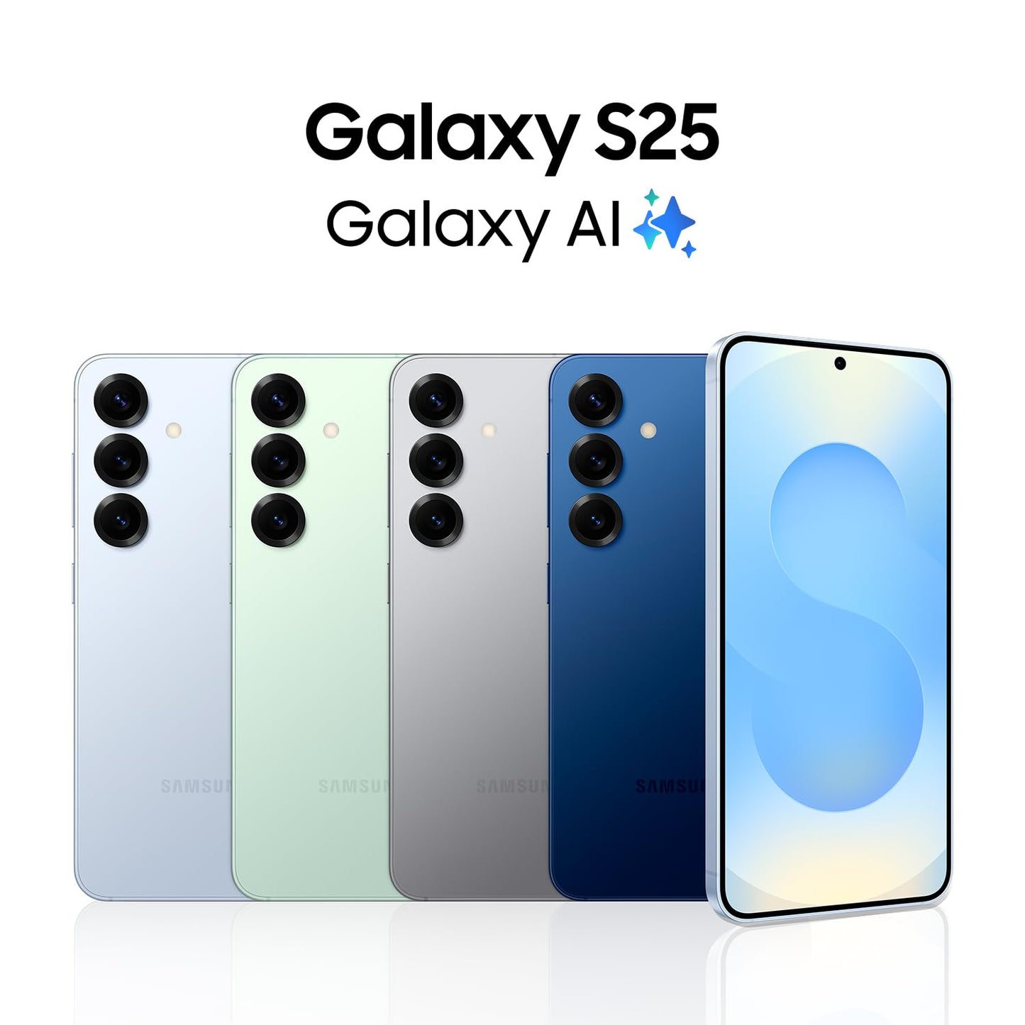 Samsung Galaxy S25 Edge Cell Phone, 256 GB AI Smartphone, Unlocked Android, Night Video, Fast Processor, ProScaler Display, All-Day Battery, 2025, US 1 Yr Manufacturer Warranty, Titanium Silver