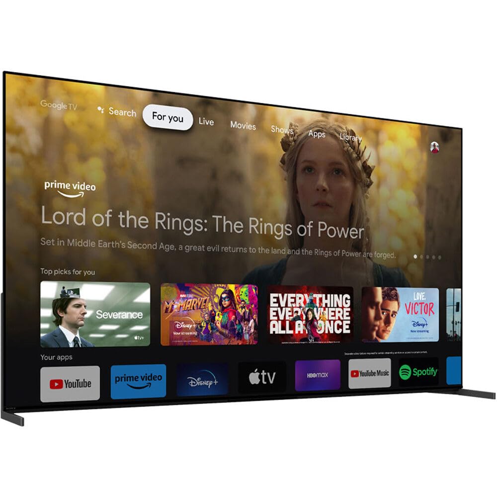 Sony XR65A95L BRAVIA XR A95L 65 inch QD-OLED 4K HDR Smart Google TV 2023 Bundle with Deco Gear 4K HDMI 2.0 Cable w/Pure Copper Conductors x2 & CPS Exclusive 50 Month Protection Pack (BEACH-CPS-504000)