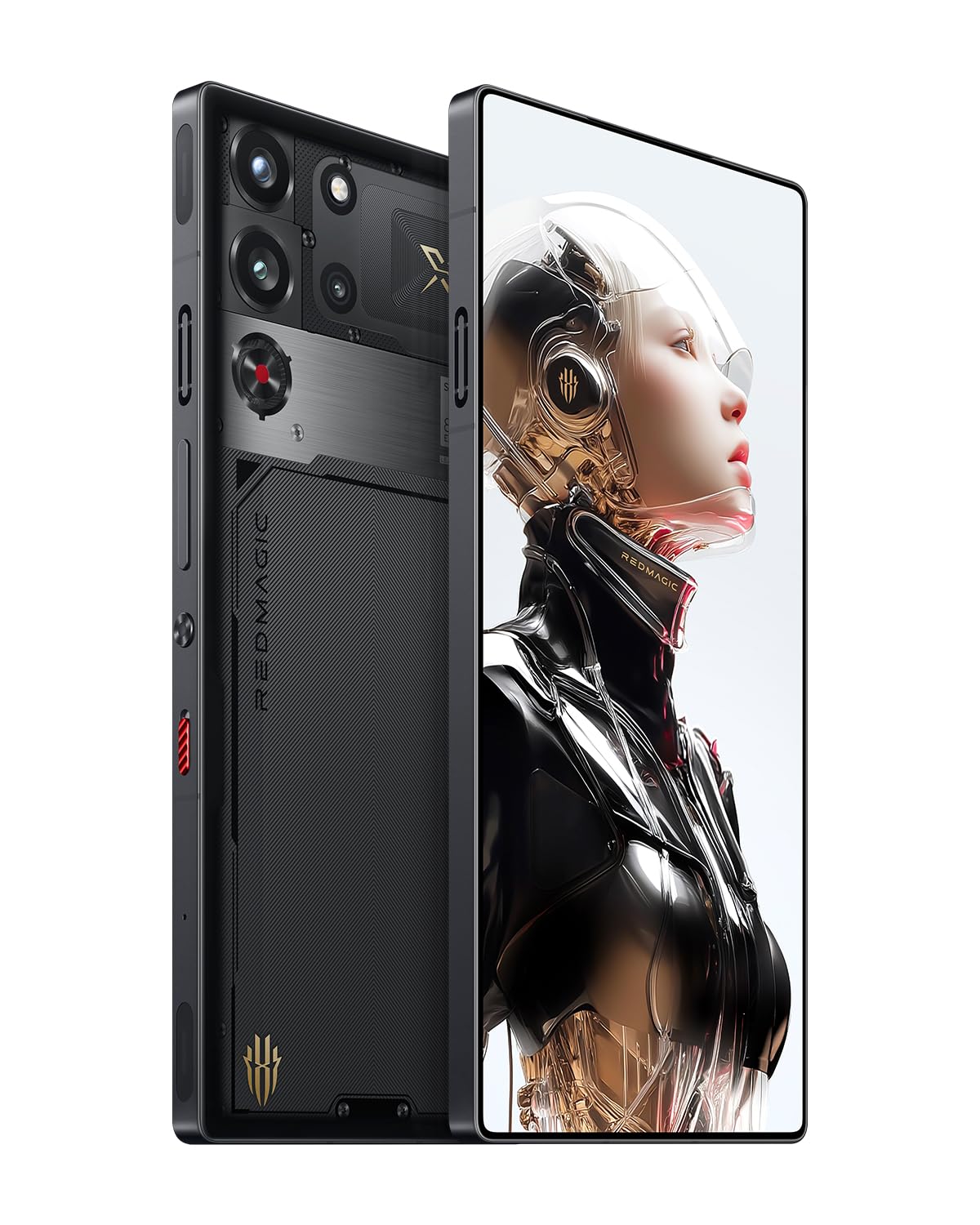 REDMAGIC 10S Pro Smartphone 5G, 144Hz Gaming Phone, 6.85" 1.5K AMOLED Screen, Under Display Camera, All-Day Performance Android Phone, 12+256GB, Dual-Sim, US Unlocked Cell Phone Black