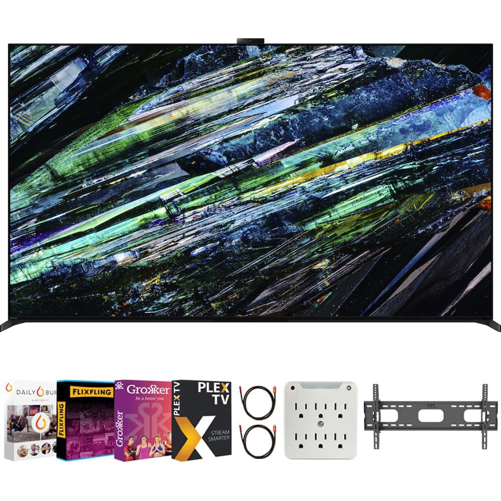 Sony XR65A95L BRAVIA XR A95L 65 inch QD-OLED 4K HDR Smart Google TV 2023 Bundle with Deco Gear 4K HDMI 2.0 Cable w/Pure Copper Conductors x2 & CPS Exclusive 50 Month Protection Pack (BEACH-CPS-504000)