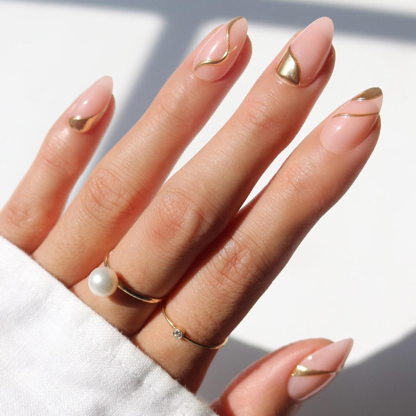 Glamnetic x GLAMZILLA Press On Nails - KILLAZILLA | Short Almond Tortoiseshell Fake Nails with French Tips, Salon Quality | 15 Sizes - 30 Nail Kit with Glue