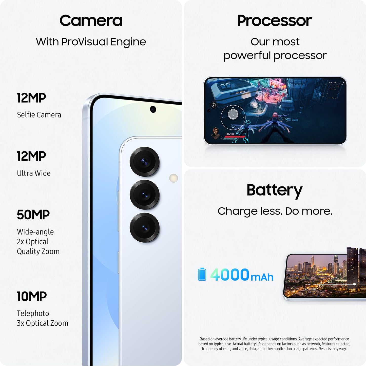 Samsung Galaxy S25 Edge Cell Phone, 256 GB AI Smartphone, Unlocked Android, Night Video, Fast Processor, ProScaler Display, All-Day Battery, 2025, US 1 Yr Manufacturer Warranty, Titanium Silver