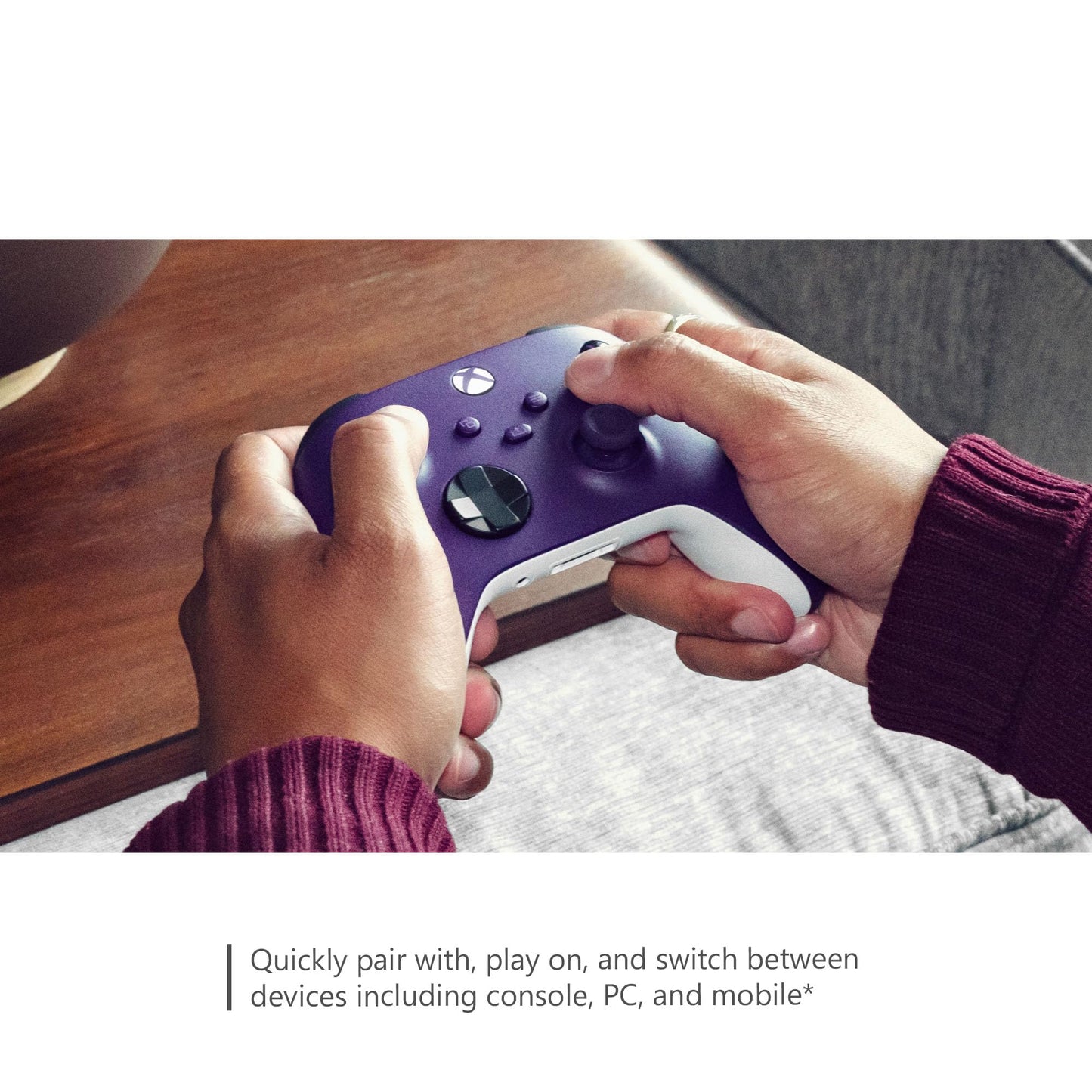 Xbox Wireless Gaming Controller (2025) – Carbon Black – Play on Xbox, Windows, Android, iOS, FireTV Sticks, Smart TVs, VR Headsets