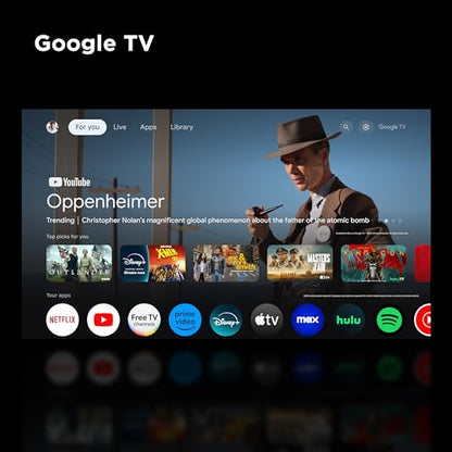 TCL 75-Inch Class QM7K Series QD-Mini LED 4K UHD Google Smart TV Best Premium Mini-LED TV - QLED, 144hz, 288hz Gaming Rate, Anti-Reflective Screen, Bang & Olufsen Audio, Atmos (75QM7K, 2025 Model)