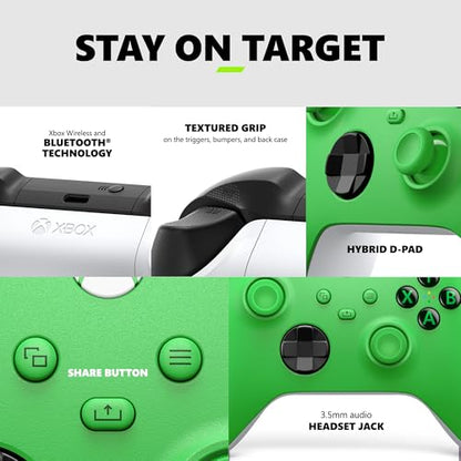 Xbox Wireless Gaming Controller (2025) – Carbon Black – Play on Xbox, Windows, Android, iOS, FireTV Sticks, Smart TVs, VR Headsets