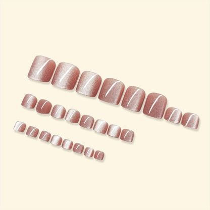 24Pcs Fall Press on Nails Short Square Fake Nails Wine Red and Gold Maple Leaf Glossy Gold Sparkly Acrylic Nails Full Cover Stick on Nails Autumn Thanksgiving Nail Decoration for Nail Art Supplies