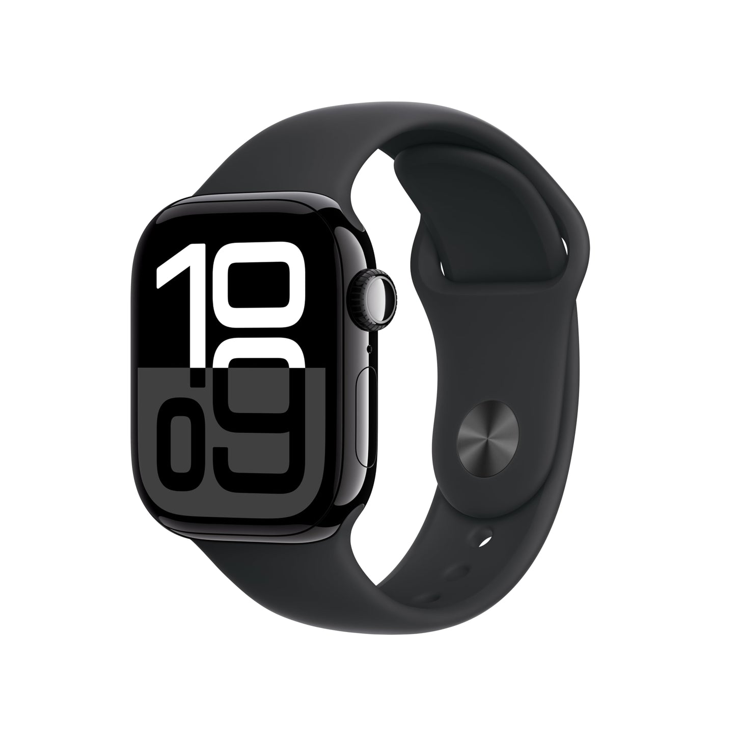 Apple Watch Series 10 [GPS 42mm case] Smartwatch with Rose Gold Aluminium Case with Light Blush Sport Band - S/M. Fitness Tracker, ECG App, Always-On Retina Display, Water Resistant