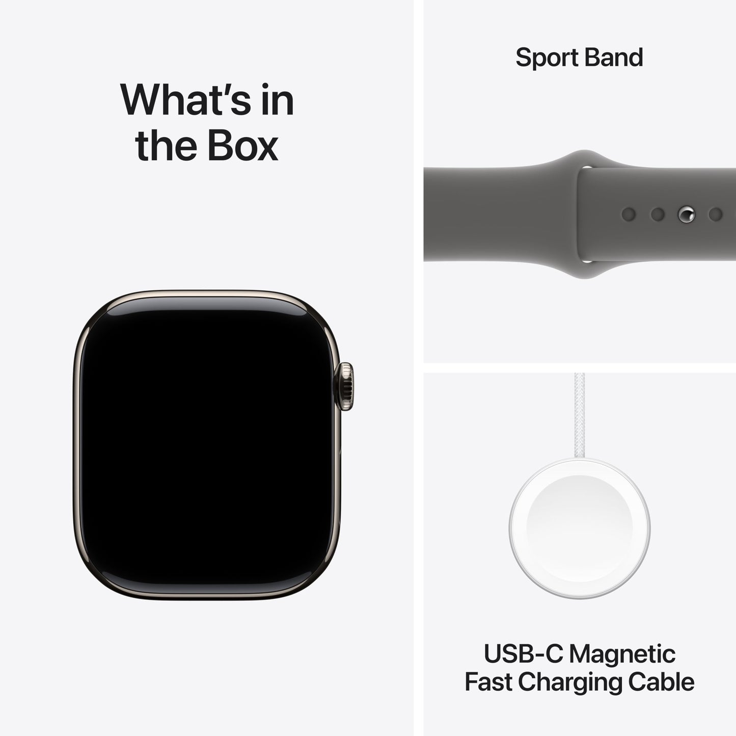 Apple Watch Series 10 [GPS 42mm case] Smartwatch with Rose Gold Aluminium Case with Light Blush Sport Band - S/M. Fitness Tracker, ECG App, Always-On Retina Display, Water Resistant