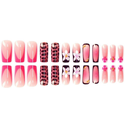 Short Almond Press on Nails Fall Fake Nails Sparkly False Nail with Gold Leaf Designs Autumn Wine Red Glossy Full Cover Acrylic Stick on Nail for Women Nail Art Decor 24 Pcs