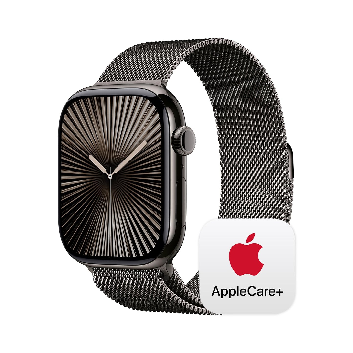 Apple Watch Series 10 [GPS 42mm case] Smartwatch with Rose Gold Aluminium Case with Light Blush Sport Band - S/M. Fitness Tracker, ECG App, Always-On Retina Display, Water Resistant