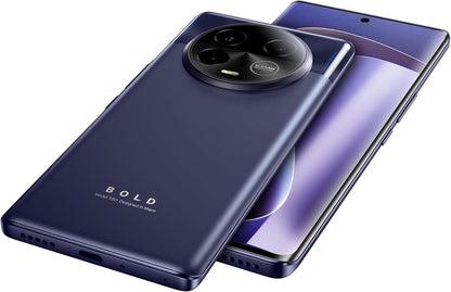 Bold K50 | 5G| 2024 | 3-Day Battery | Unlocked | 6.7” FHD+ 3D AMOLED | 256/8GB | Triple 64MP Camera | US Version | US Warranty | Purple