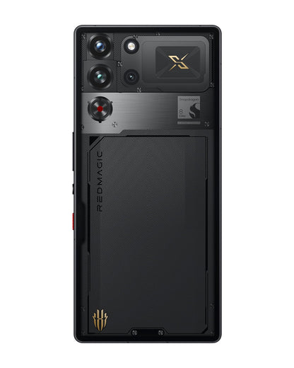 REDMAGIC 10S Pro Smartphone 5G, 144Hz Gaming Phone, 6.85" 1.5K AMOLED Screen, Under Display Camera, All-Day Performance Android Phone, 12+256GB, Dual-Sim, US Unlocked Cell Phone Black