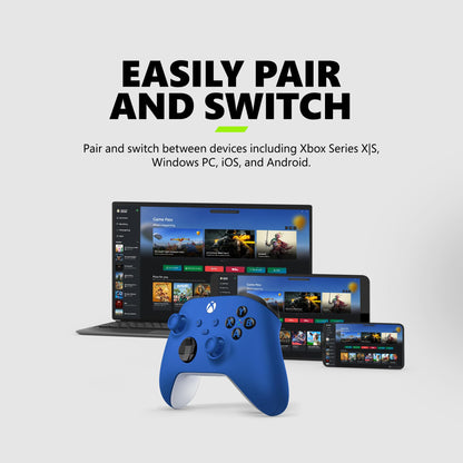 Xbox Wireless Gaming Controller (2025) – Carbon Black – Play on Xbox, Windows, Android, iOS, FireTV Sticks, Smart TVs, VR Headsets