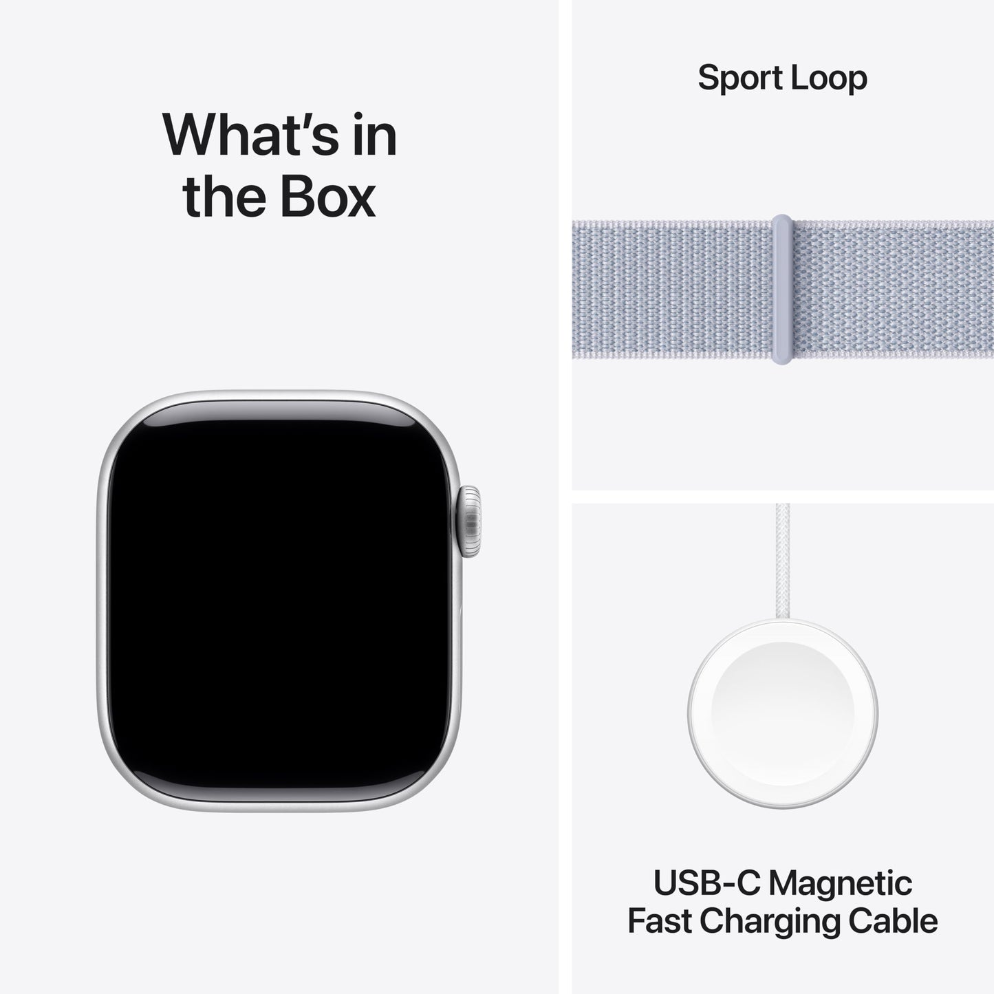 Apple Watch Series 10 [GPS 42mm case] Smartwatch with Rose Gold Aluminium Case with Light Blush Sport Band - S/M. Fitness Tracker, ECG App, Always-On Retina Display, Water Resistant