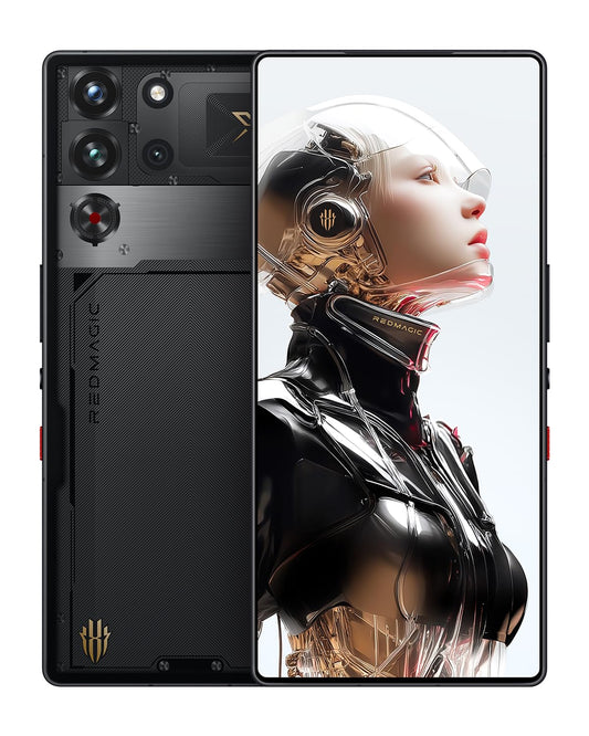 REDMAGIC 10S Pro Smartphone 5G, 144Hz Gaming Phone, 6.85" 1.5K AMOLED Screen, Under Display Camera, All-Day Performance Android Phone, 12+256GB, Dual-Sim, US Unlocked Cell Phone Black