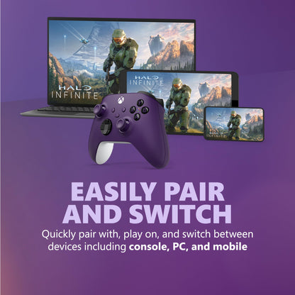 Xbox Wireless Gaming Controller (2025) – Carbon Black – Play on Xbox, Windows, Android, iOS, FireTV Sticks, Smart TVs, VR Headsets